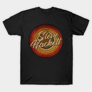 arjunthemaniac, circle retro faded Steve Hackett T-Shirt